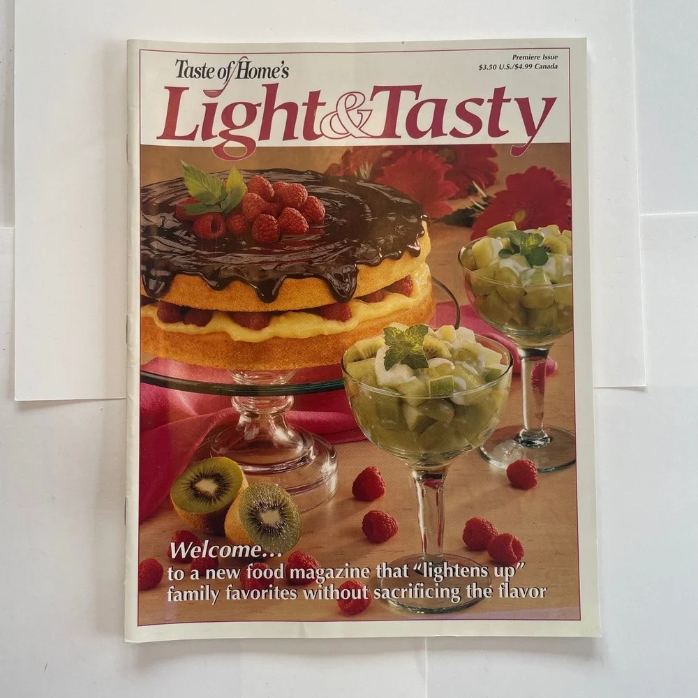 Taste of Home Light & Tasty Magazine Lot 25 Issues 2001-2006 Cooking Inspration
